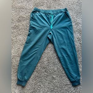 Figs Tansen Jogger Scrub Pants Dark Teal